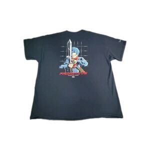 Primitive x Dragon Ball Z Men's Sz 2XL Trunks T-Shirt Black Anime Graphic Tee C2